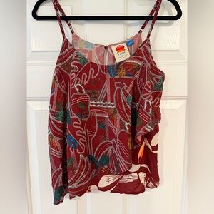 Farm Rio by Anthropologie Benita Toucan Tank
